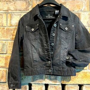 Guess Black Denim Jacket